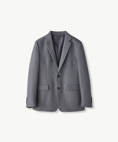 CODIGALLERY 4WAY Stretch Easy Care Formal Jacket_Gray _CSJVZ12BSG
