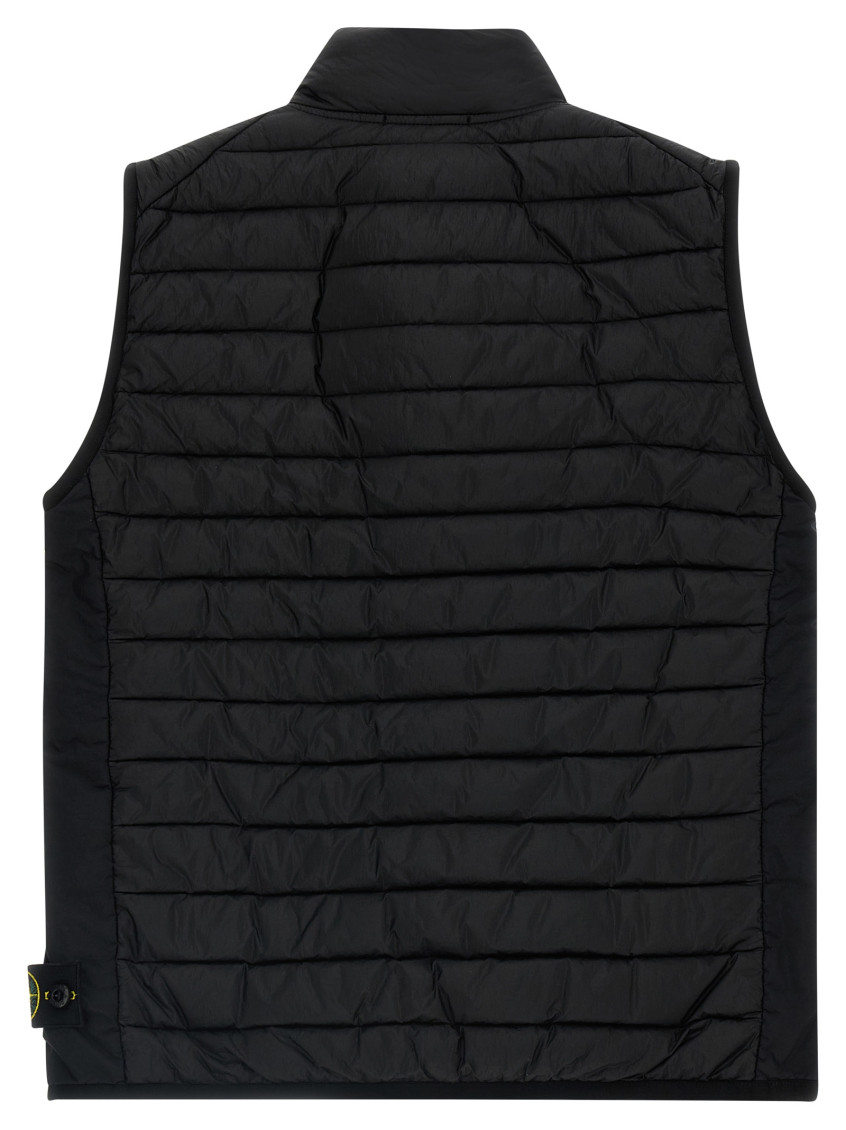 Boys Black Quilted Jacket
