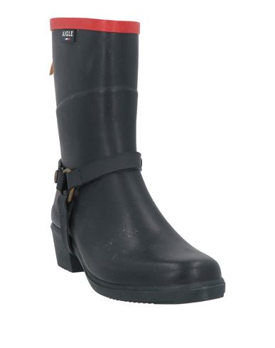 Man Boot Navy Size 8 Rubber