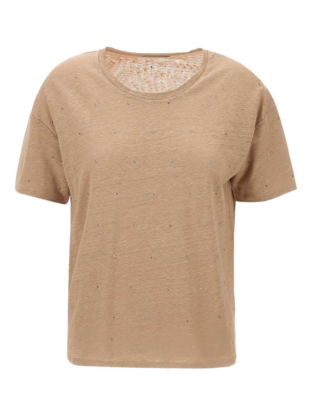 Linen T-shirt - Neutrals