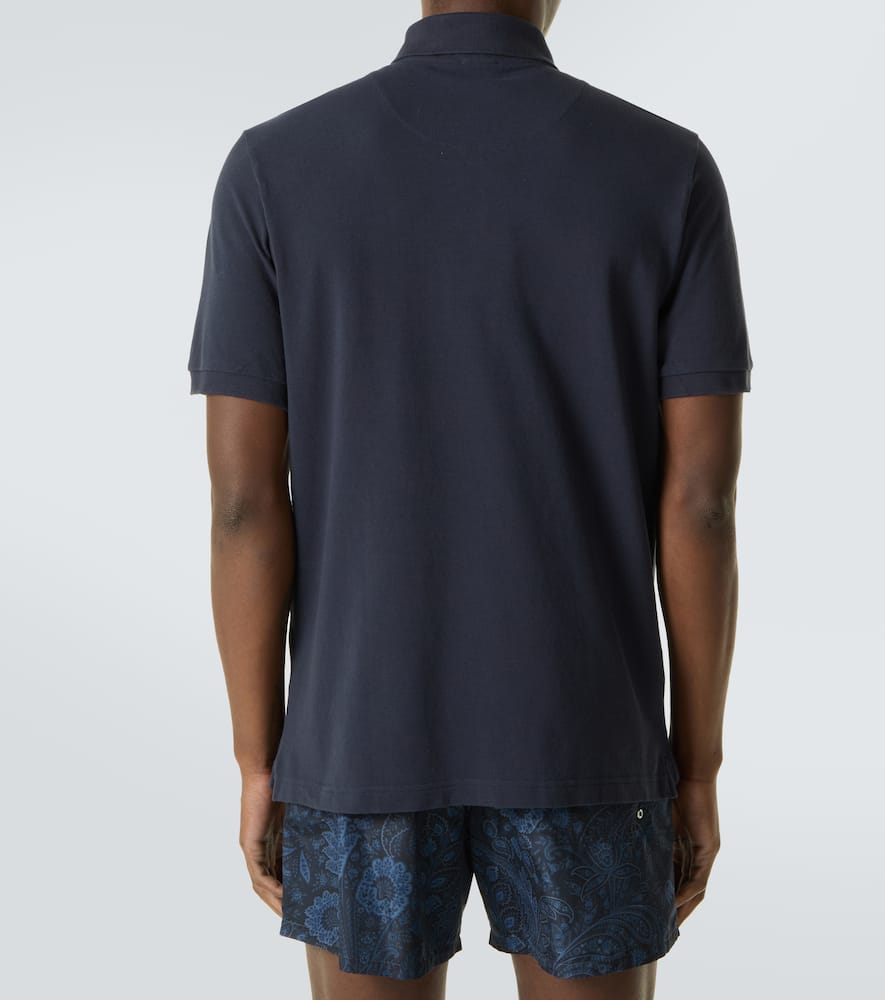 Pegaso cotton polo shirt