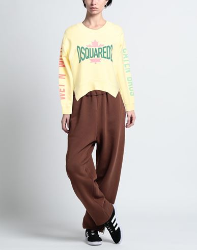 Woman Sweatshirt Light yellow