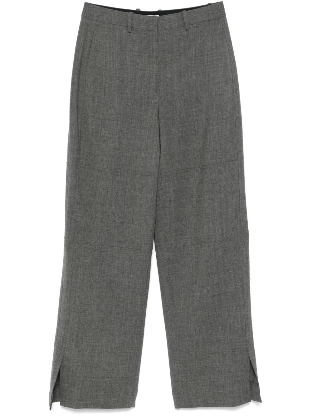 Virgin-wool trousers - Black