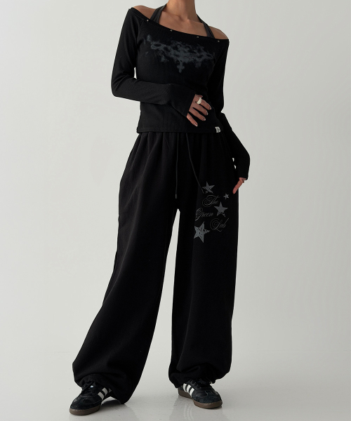 Star Patch Sweatpants