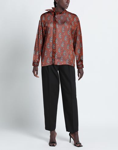 Woman Shirt Brown