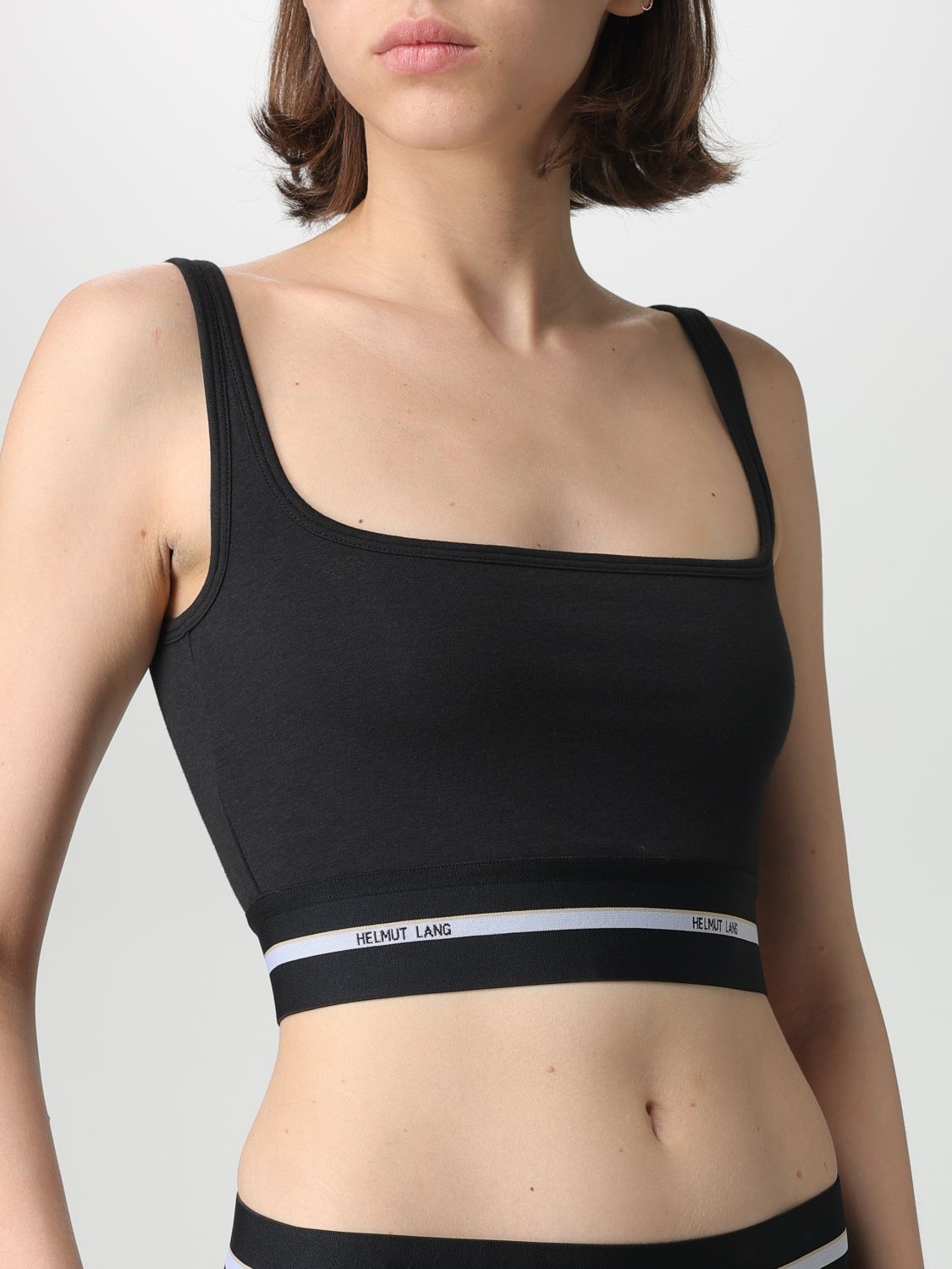 Top Woman color Black