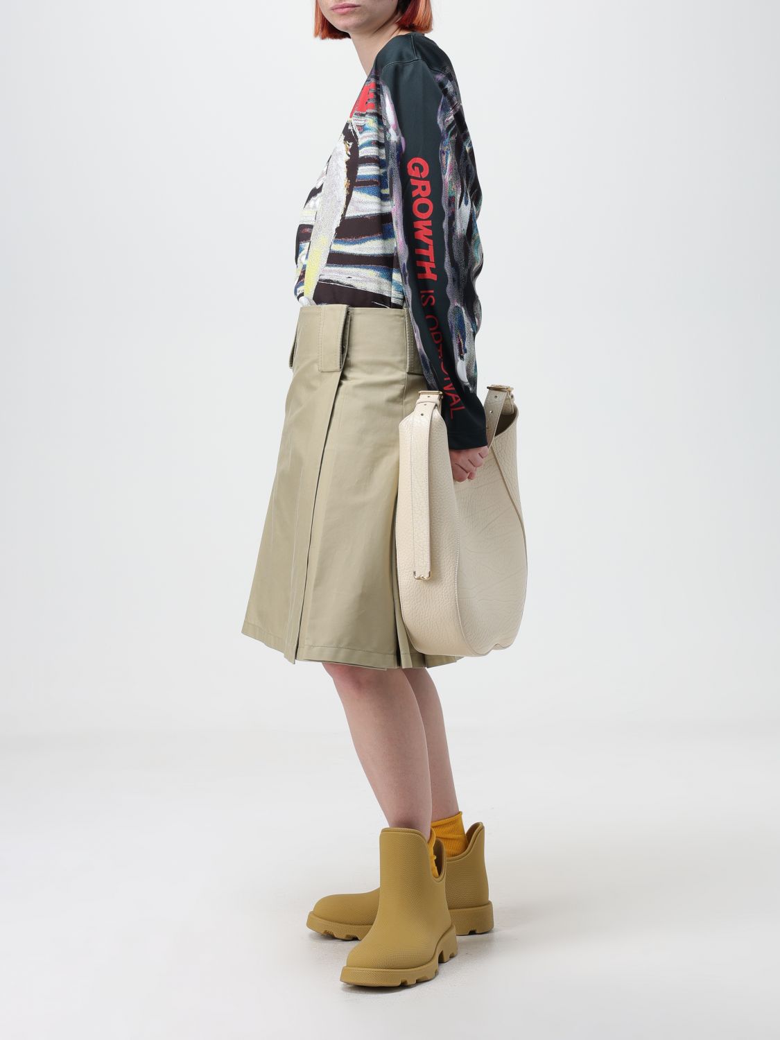 Skirt Woman color Beige