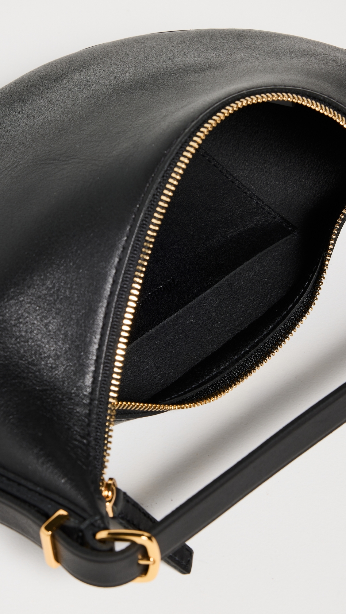 Essentials Crescent Mini Crossbody True Black One Size