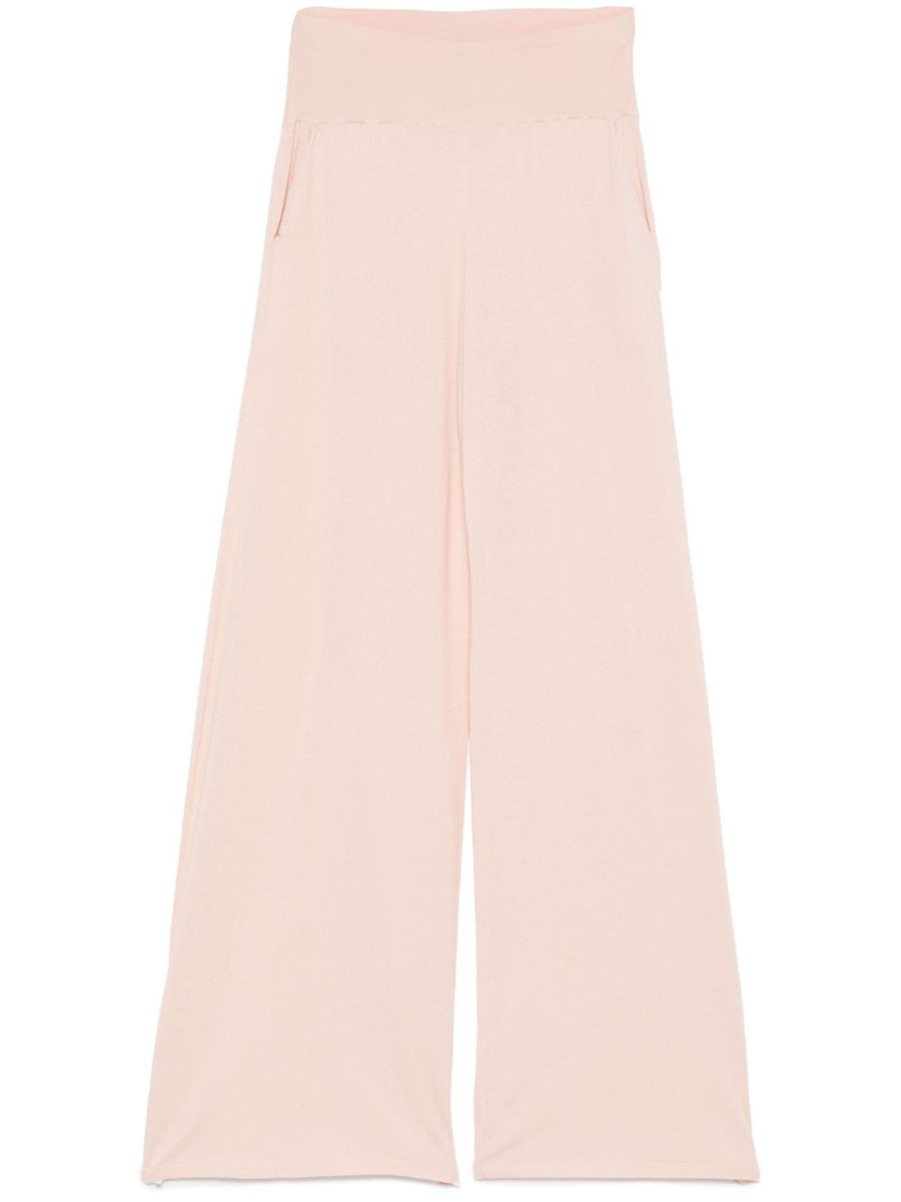 Knitted trousers - Pink