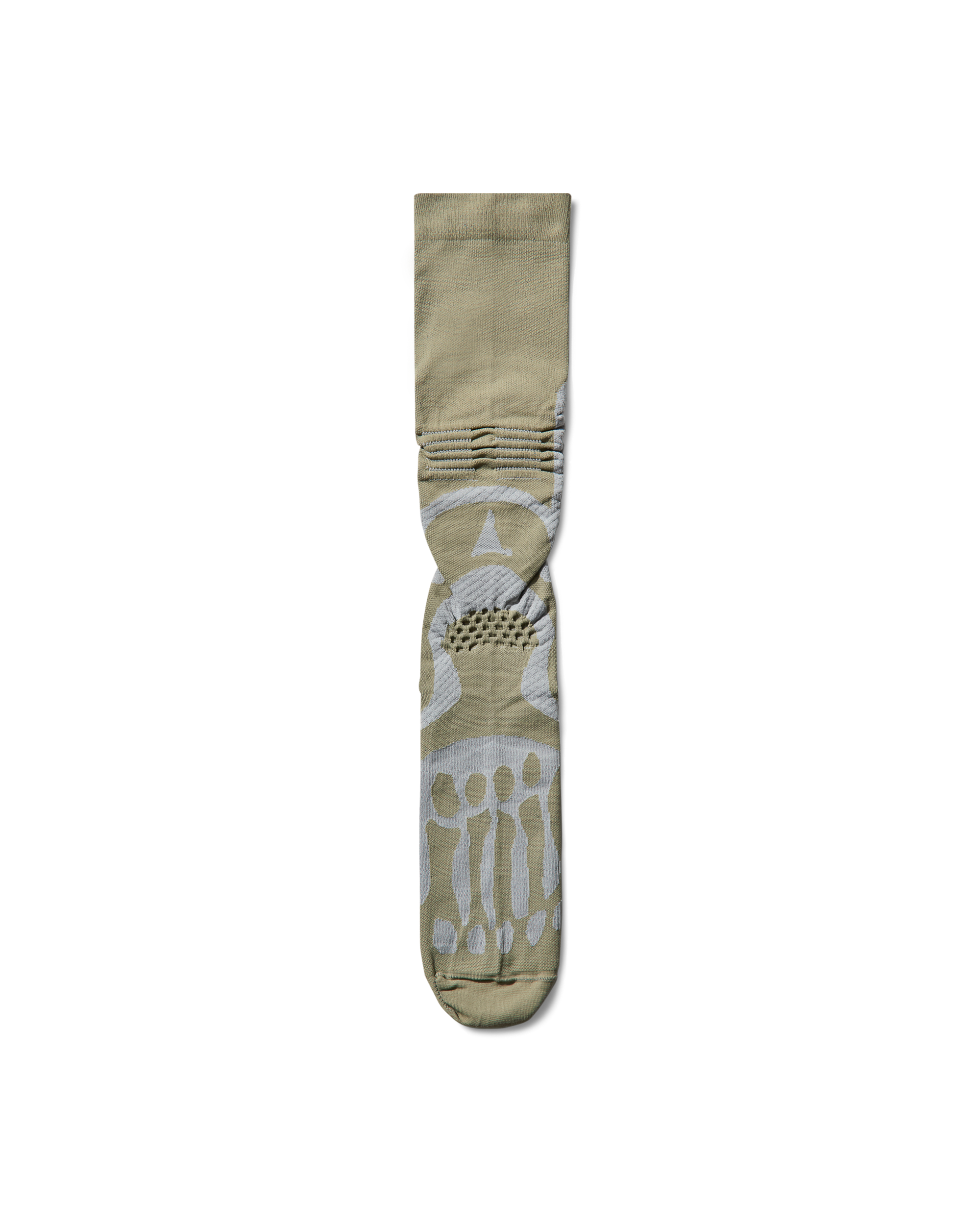 ROA Bones Logo Q Skin Technical Socks Green Underwear Unisex