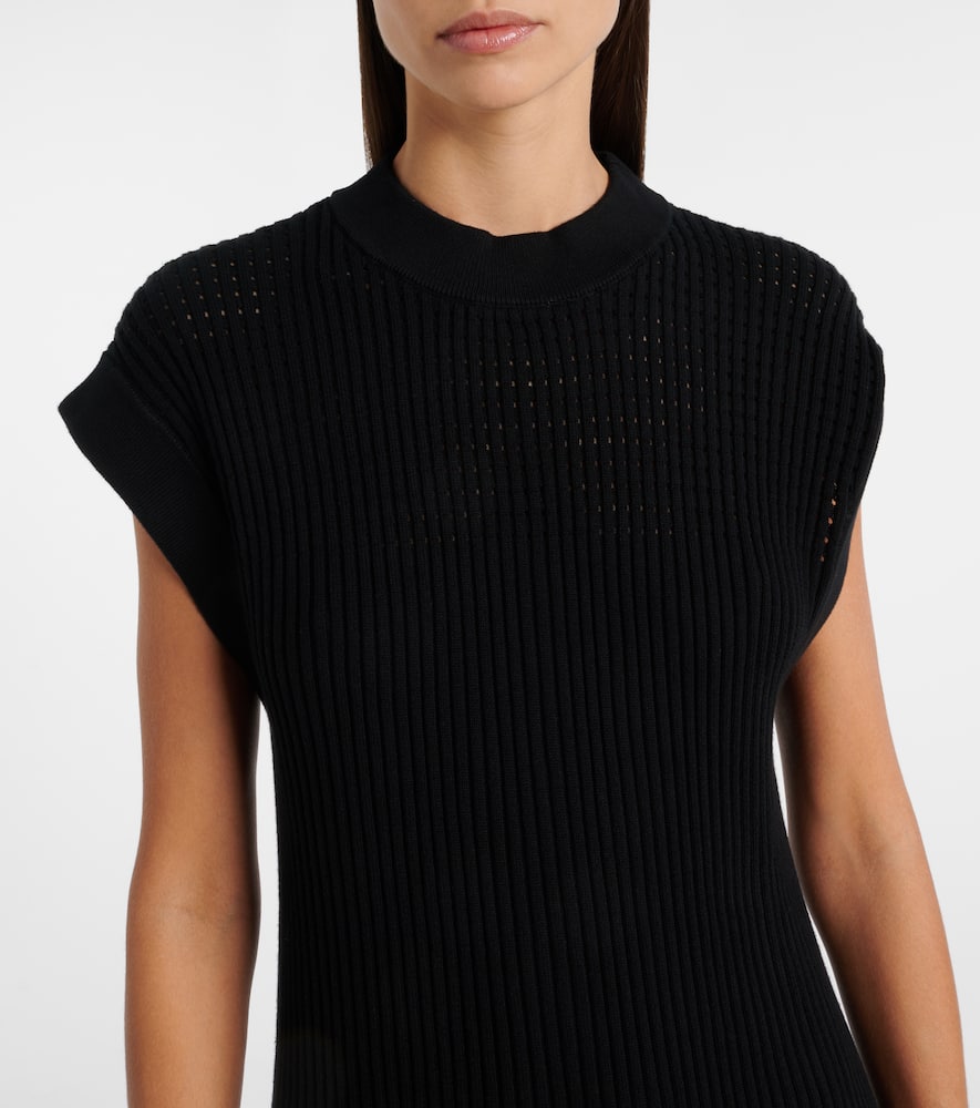 Cheston pointelle cotton midi dress