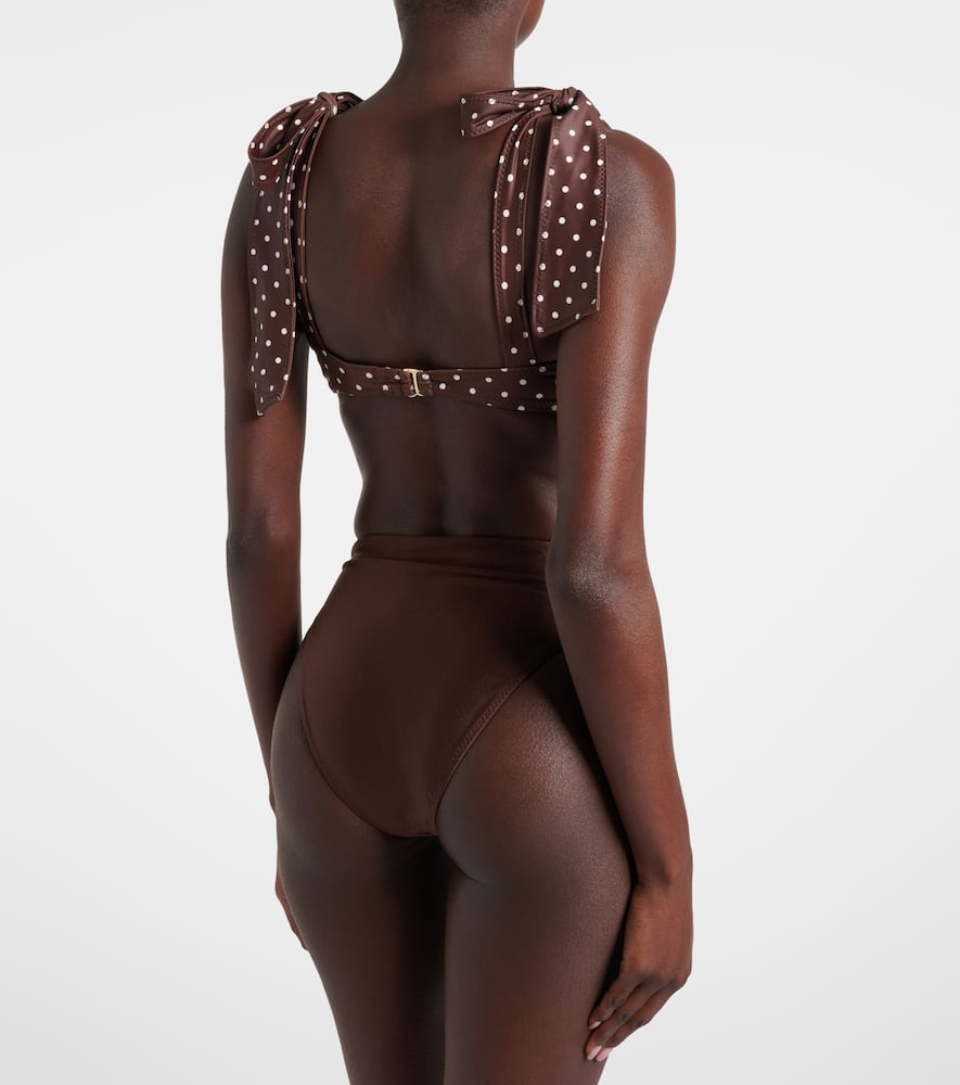 High-rise bikini bottoms