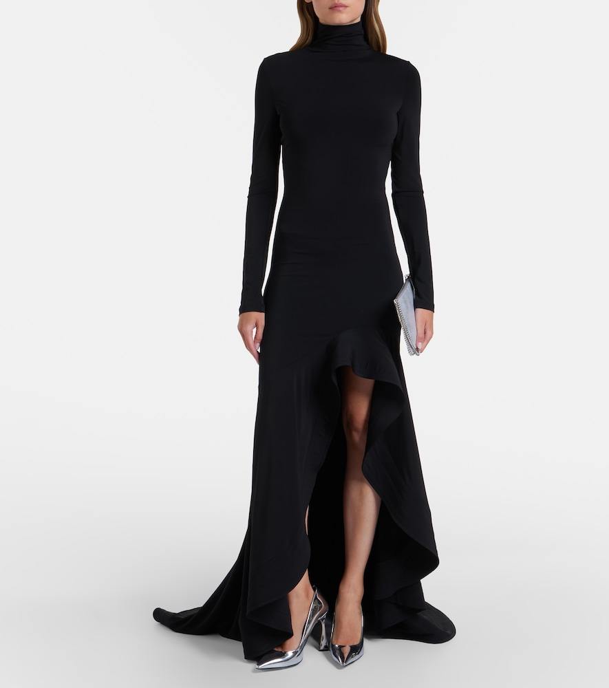 Crêpe jersey gown