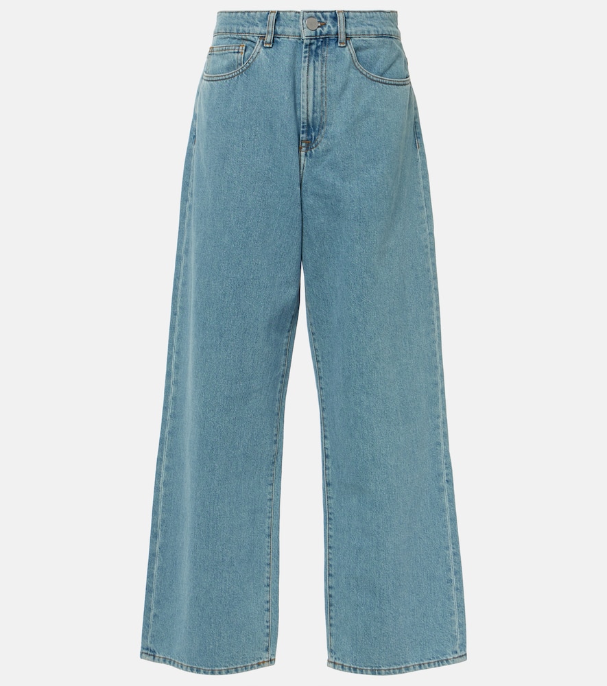Róhe Low-rise wide-leg jeans