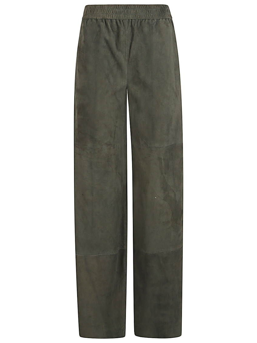 VIA MASINI 80- Suede Leather Trousers