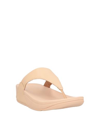 Woman Thong sandal Blush Size 5 Leather