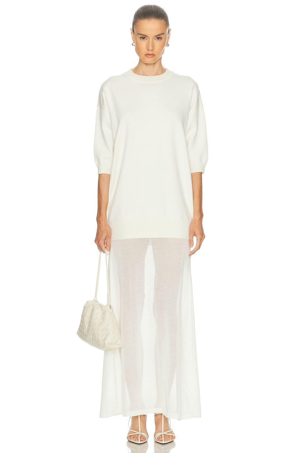 SEROYA Arwen Maxi Dress in Ivory