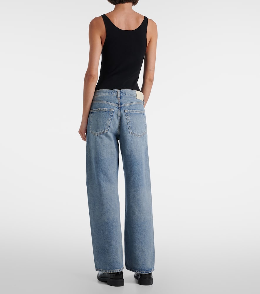 Lindz low-rise straight jeans