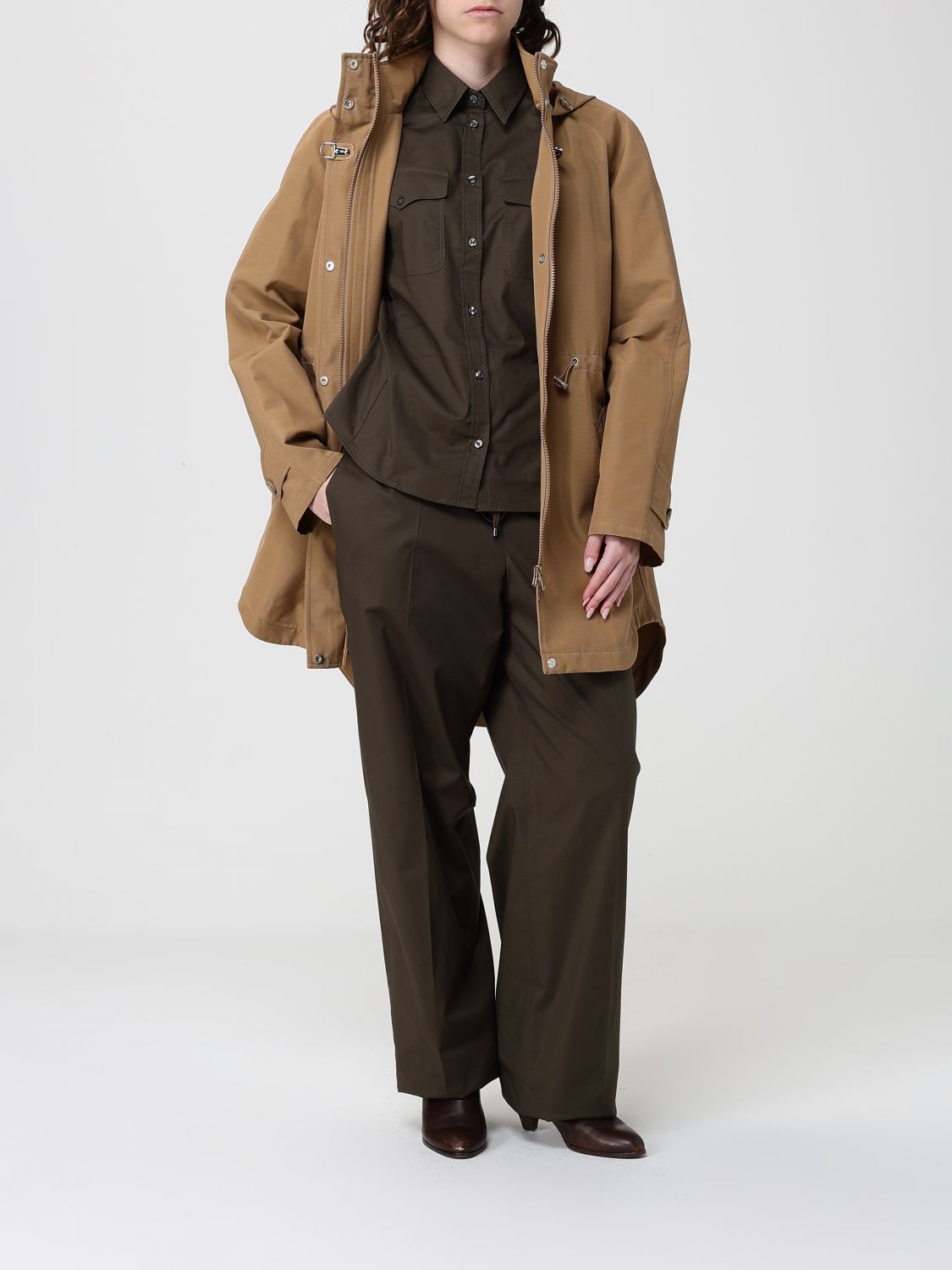 Coat Woman color Camel