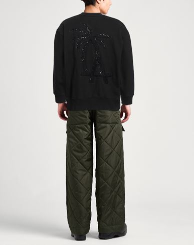 Laneus Man Sweatshirt Black Size L Cotton