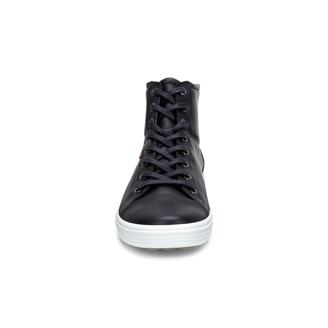 Soft 7 W - Women's Leather High-Top Trainer - Black