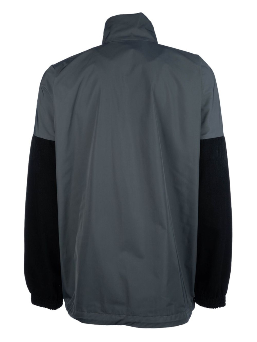 BALENCIAGA- Logo Colorblock Blouson Jacket
