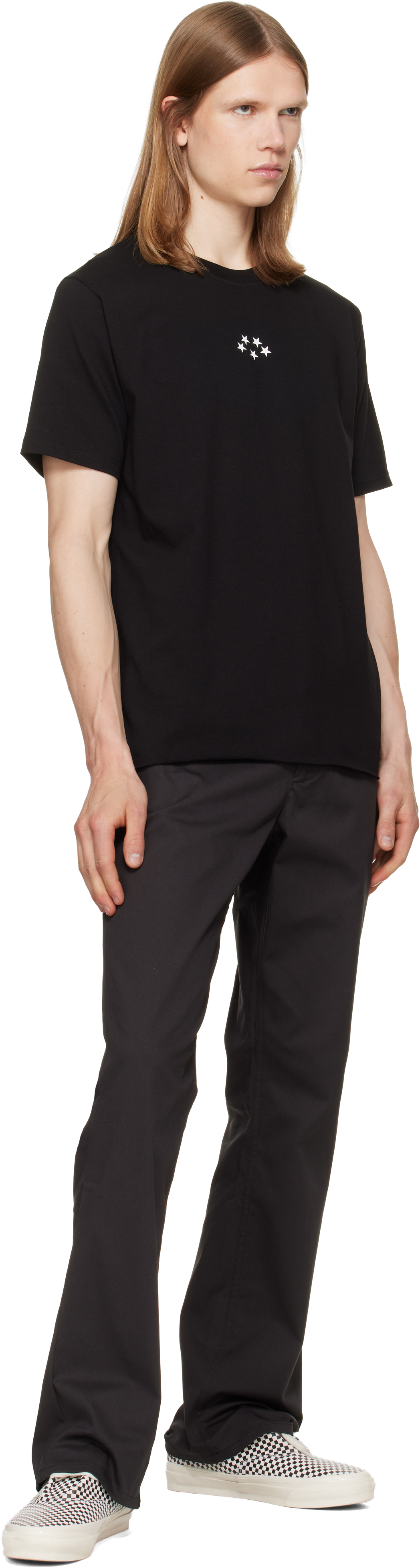 Black Five Stars T-shirt