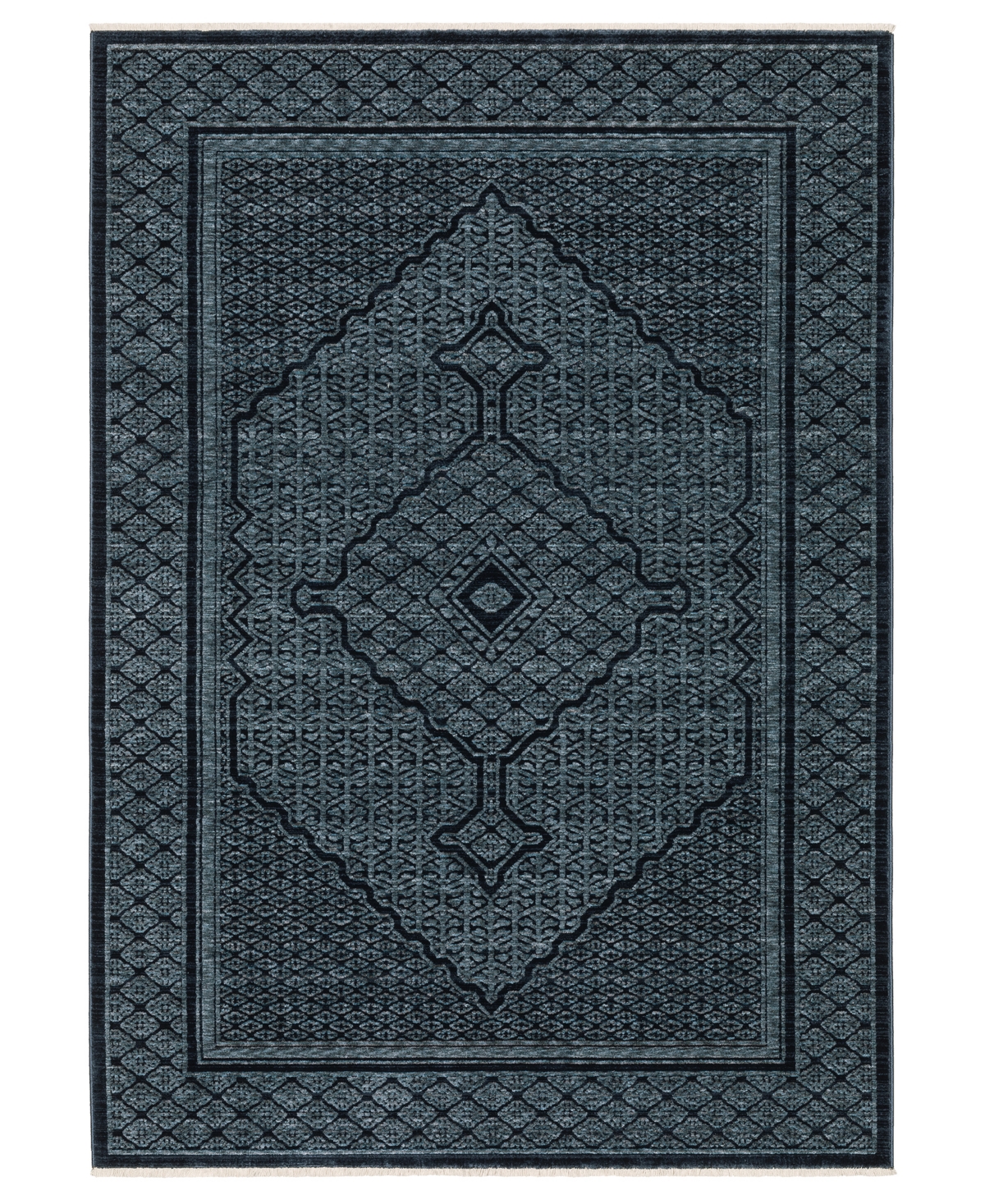 "Capella CAP01 7'10""x10'10"" Area Rug - Blue"