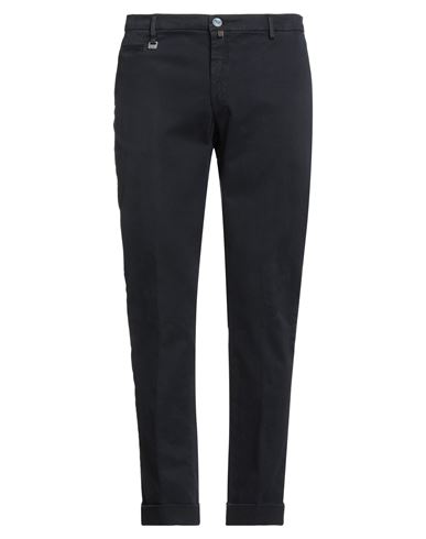 Man Pants Midnight blue Size 38 Cotton, Elastane