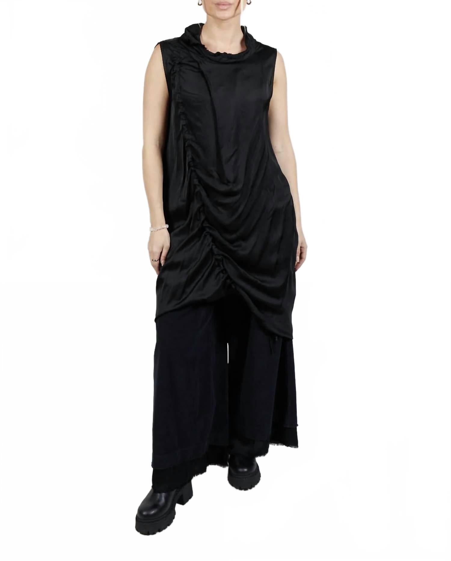 Tunic Dress In Black