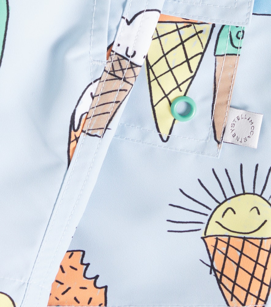 Stella McCartney Kids Baby printed swim trunks