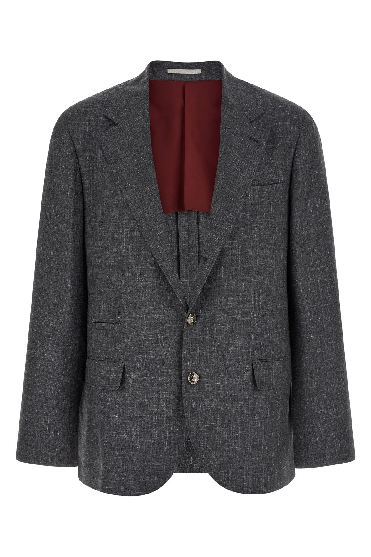 Blazer Flamed Canvas Blazer