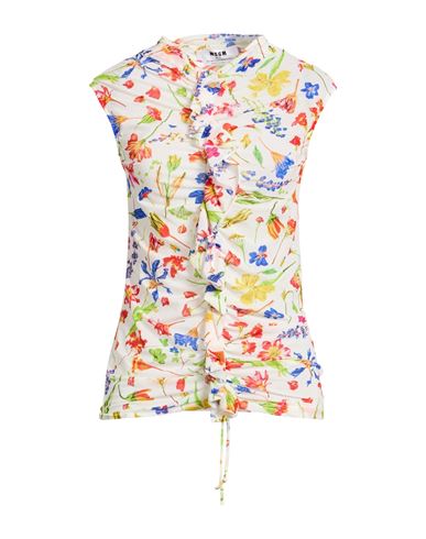 Woman Top White Size 0 Polyamide, Elastane
