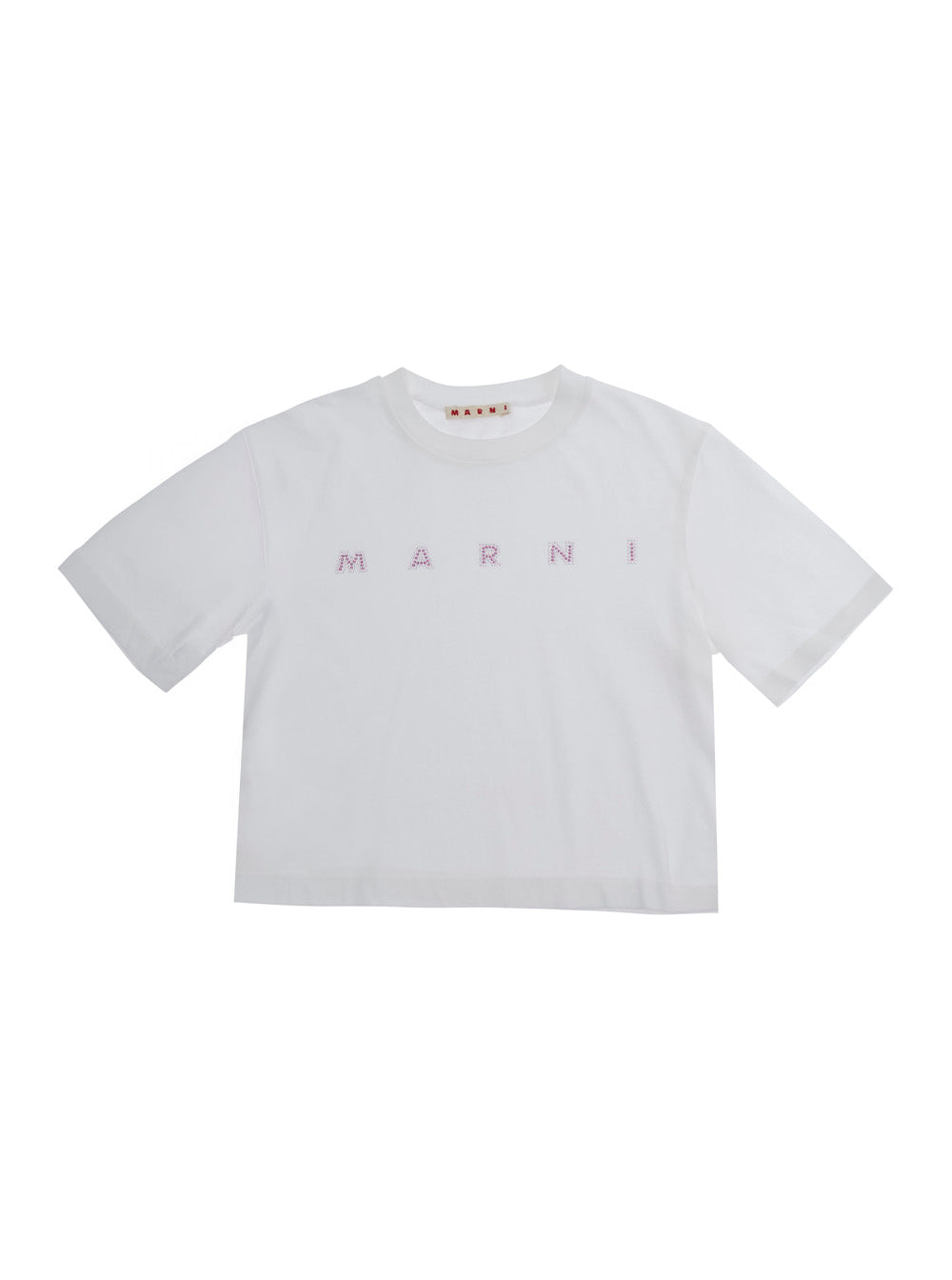 Logo-Embroidered Cotton T-Shirt — White