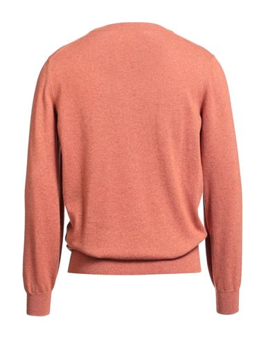 Man Sweater Rust Size 36 Cashmere