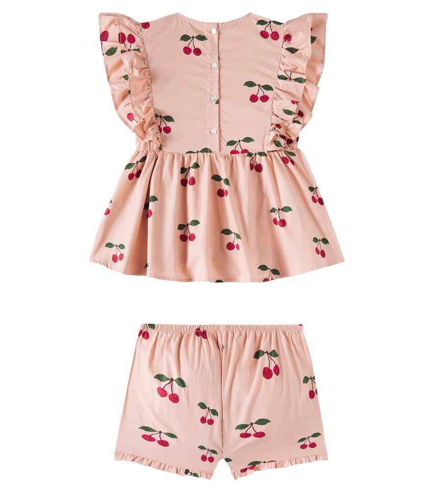 Konges Sløjd Verbena printed cotton top and shorts set