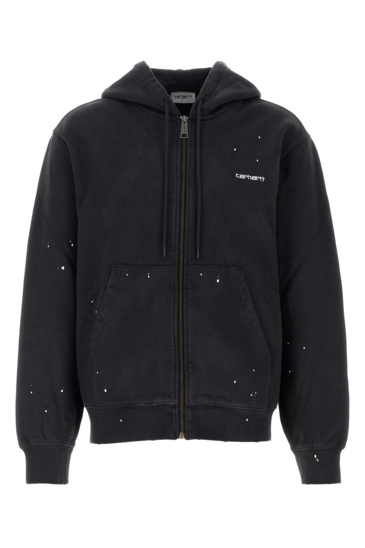 Carhartt Wip - cotton hooded painter jacket front pocket