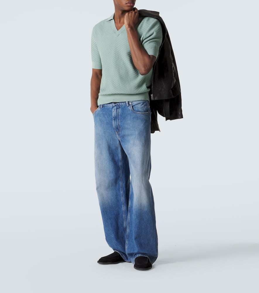 Cotton polo shirt