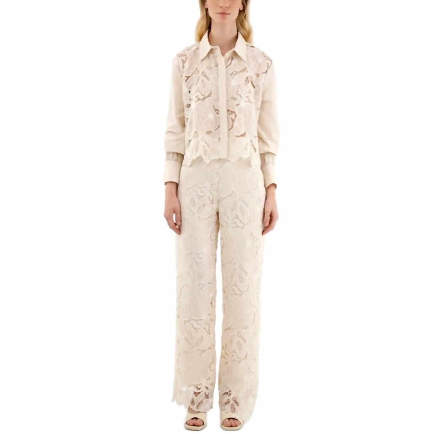 Butchart Shirt Top In Ivory