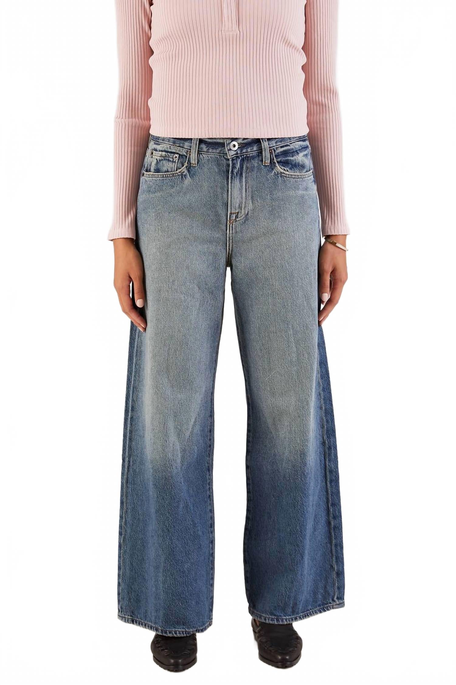 Selena Wide Leg Jean In Bowie