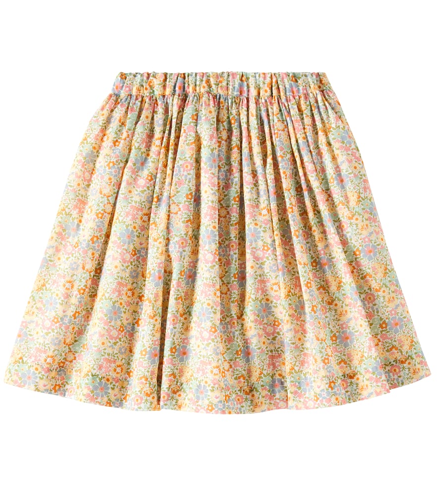 Bonpoint Suzon floral cotton skirt