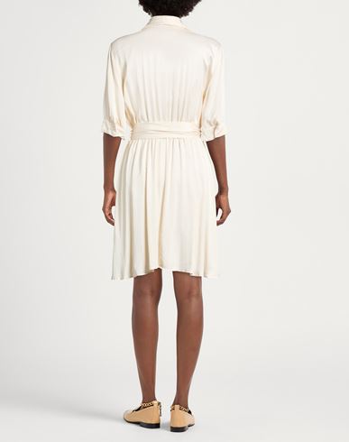 Woman Mini dress Ivory Size 8 Viscose