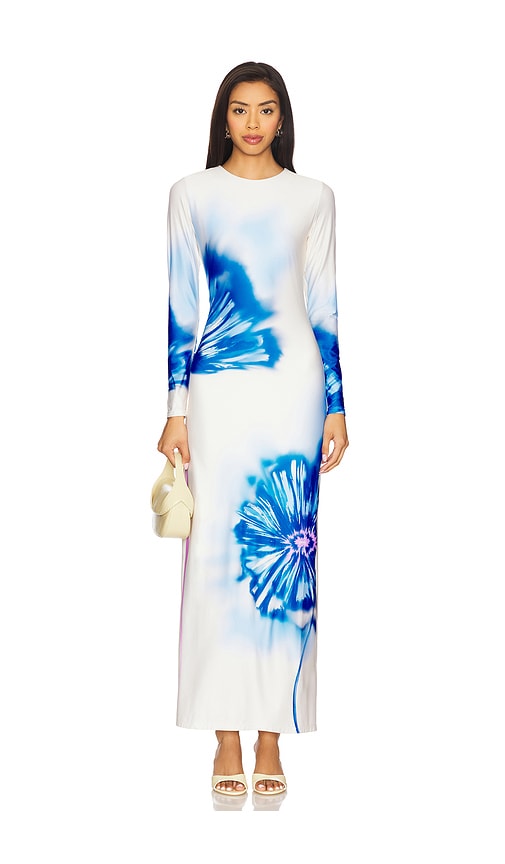 Especia LANGES KLEID LIM in Cream. Größe S. Also in