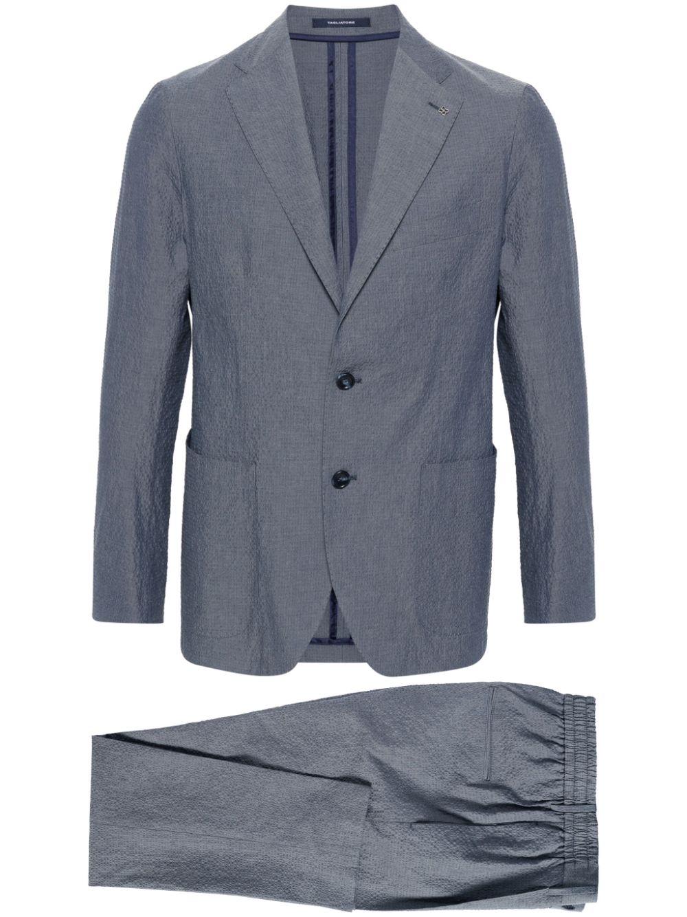 Dakar single-breasted suit - Blue