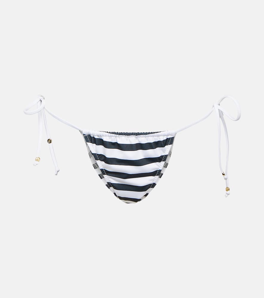 Bell striped bikini bottoms