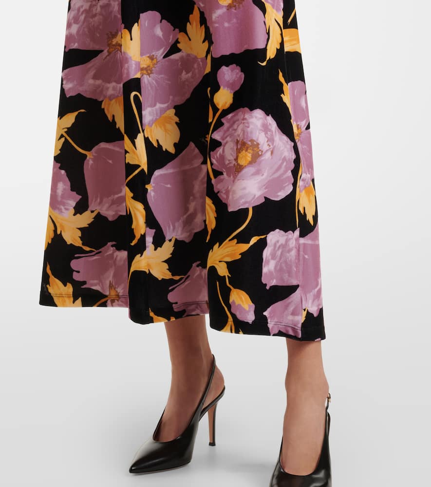 Angelica floral maxi dress
