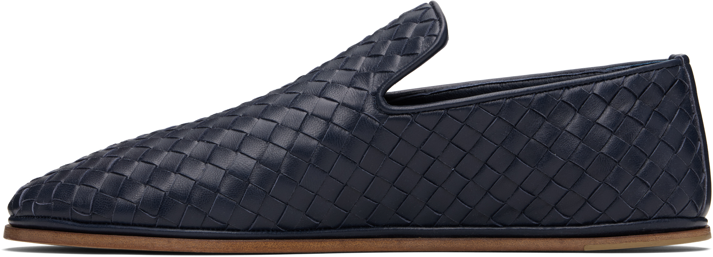 Navy Sunday Slippers