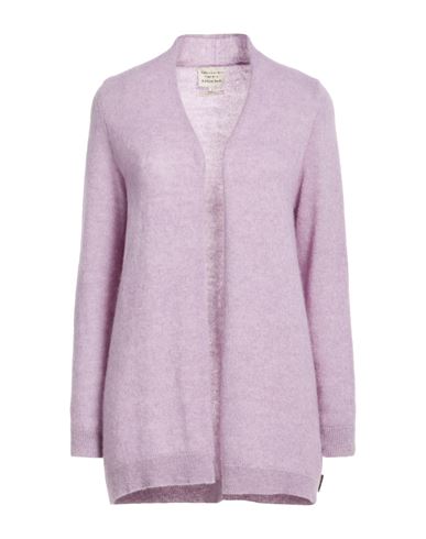 Woman Cardigan Lilac Size 0 Alpaca wool, Polyamide, Wool