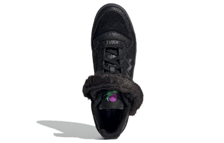 Forum Low Shoes 'Core Black Shock Purple'