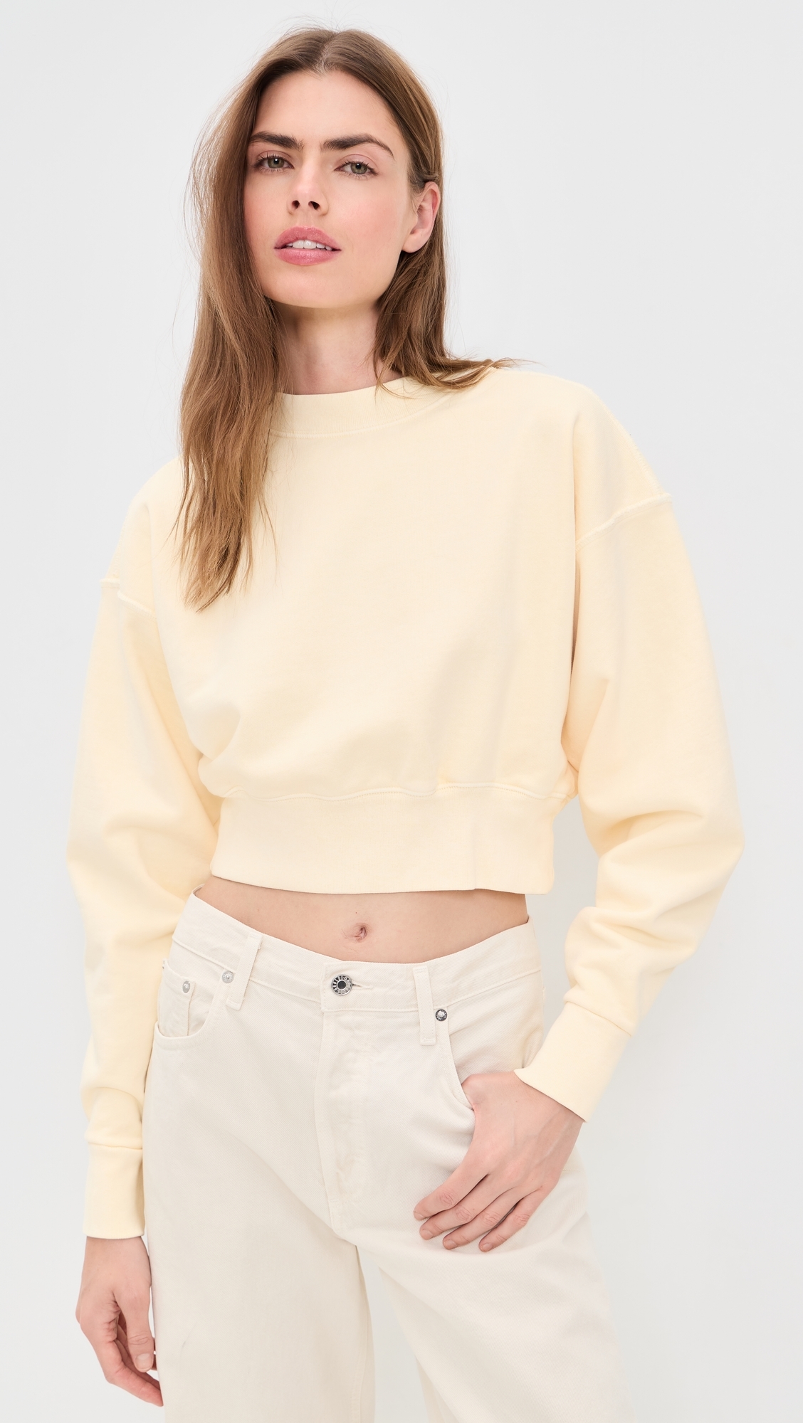 Crop Crew Sweatshirt Paradise